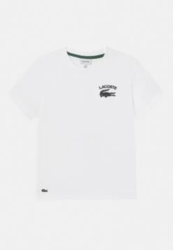 Lacoste T-Shirt Print - Blanc