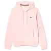 Lacoste Unisex - Sweater Met Rits - Rose Pale