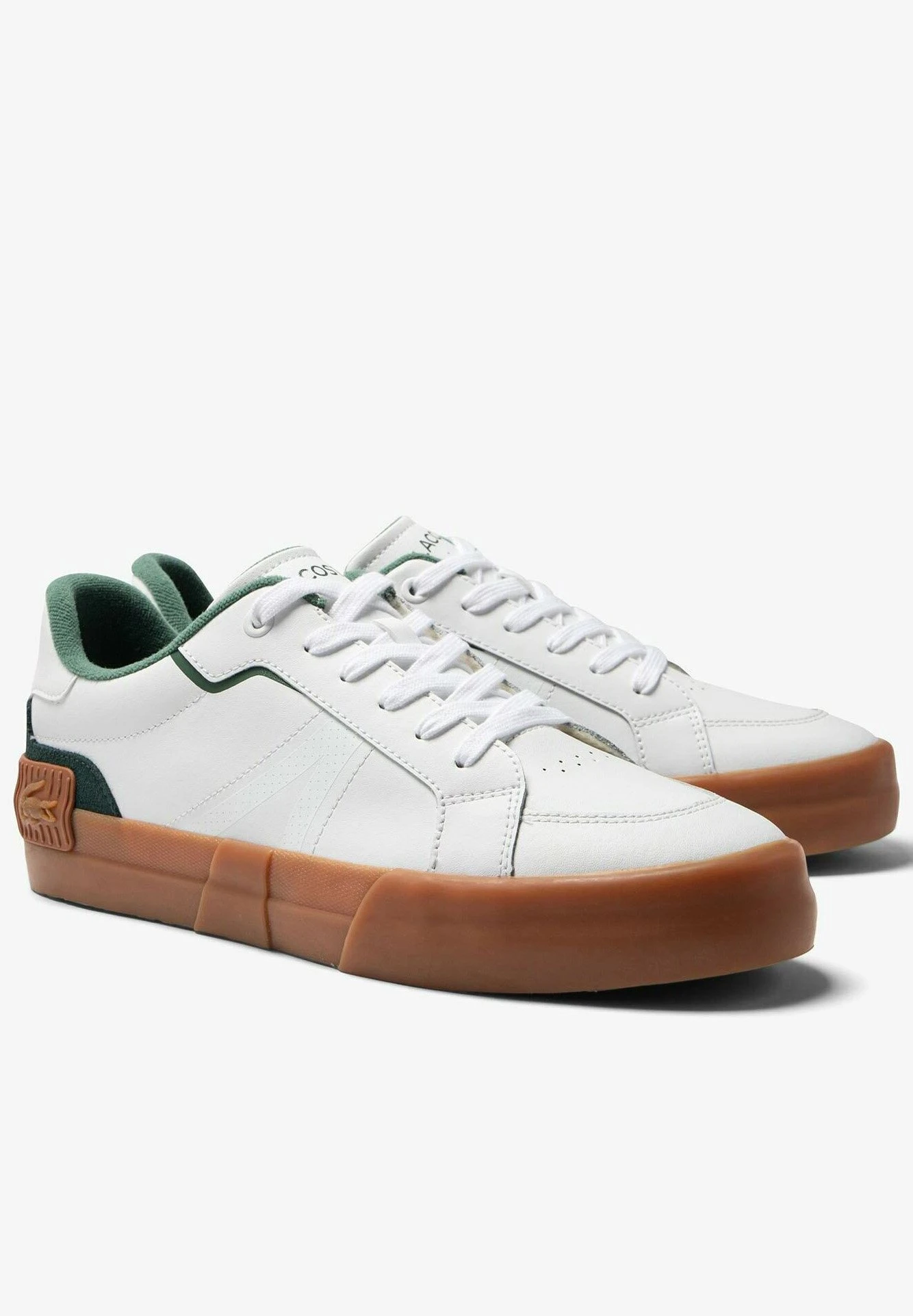 Lacoste Vulcanisées - 45Cma0045 - Sneakers Laag - Blanc/Gum 2 Lacoste Vulcanisées - 45Cma0045 - Sneakers Laag - Blanc/Gum - Afbeelding 2