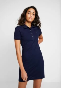 Lacoste Jerseyjurk - Navy Blue