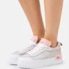 Lacoste Platform- Sneakers Laag - Light Gry/Light Pnk