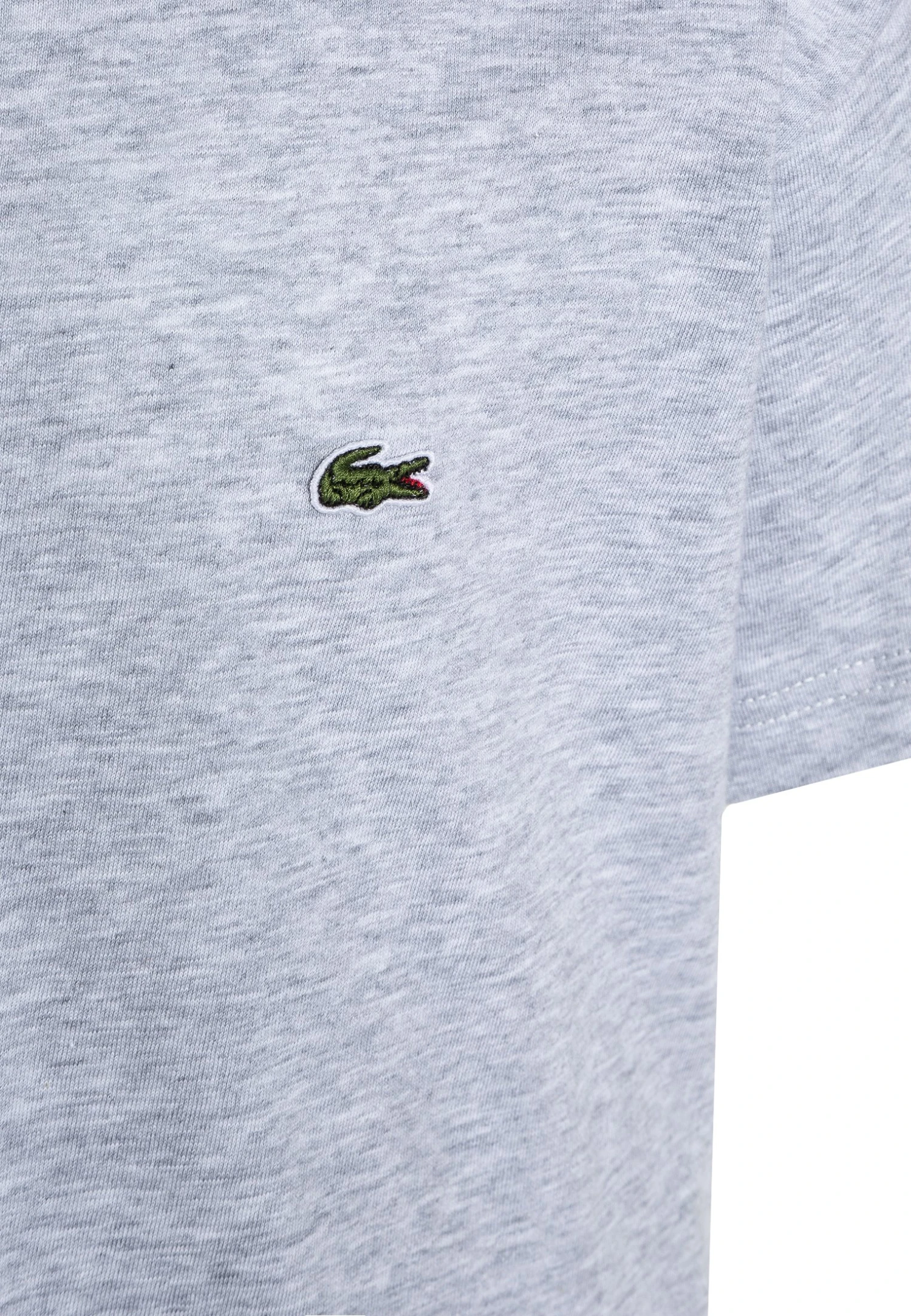 Lacoste Tee Turtle Neck - T-Shirt Basic - Argent Chine 3 Lacoste Tee Turtle Neck - T-Shirt Basic - Argent Chine - Afbeelding 3