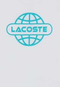 Lacoste T-Shirt Print - White -Lacoste bf161f0b82004f6bb3edc29c8285c27d
