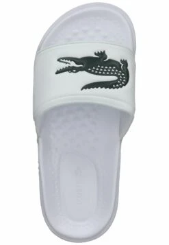 Lacoste Badslippers - Wht Dkgrn 9 Lacoste Badslippers - Wht Dkgrn -Lacoste c1a9d26de94a4c2bb2c358e438a83235