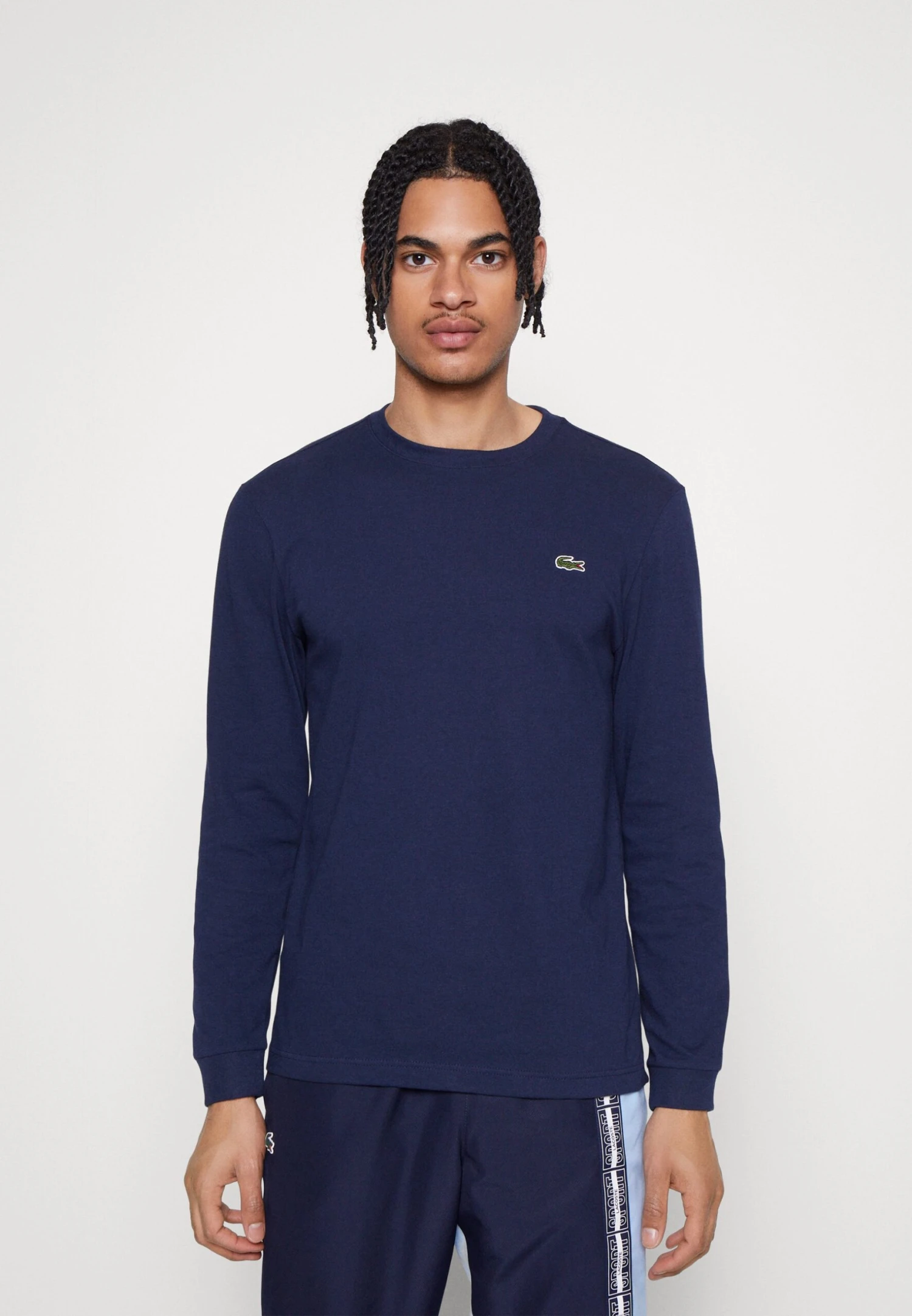 Lacoste Sport Classic - Longsleeve - Navy Blue 1 Lacoste Sport Classic - Longsleeve - Navy Blue