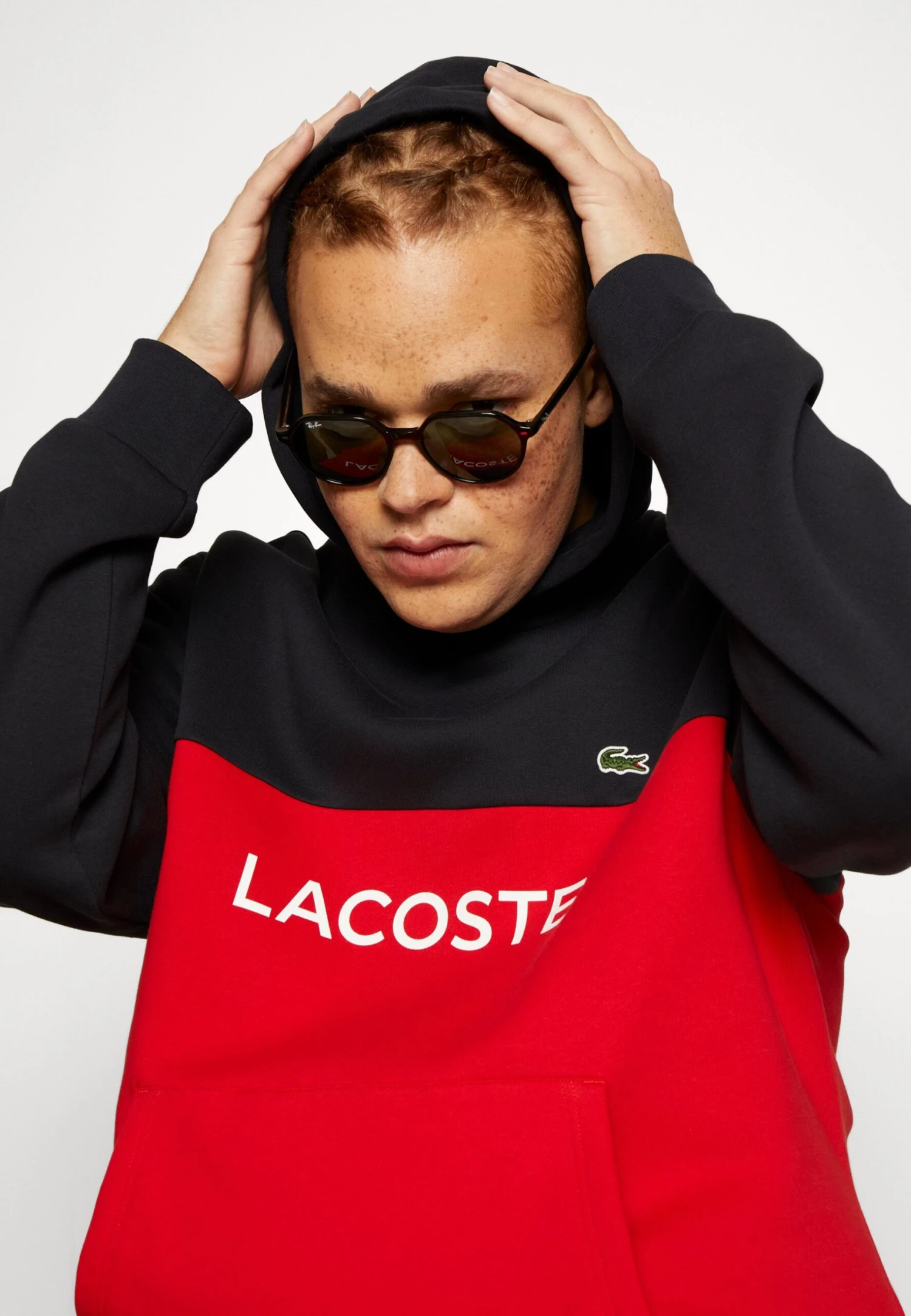 Lacoste Sweater - Dark Blue/Red 4 Lacoste Sweater - Dark Blue/Red - Afbeelding 4