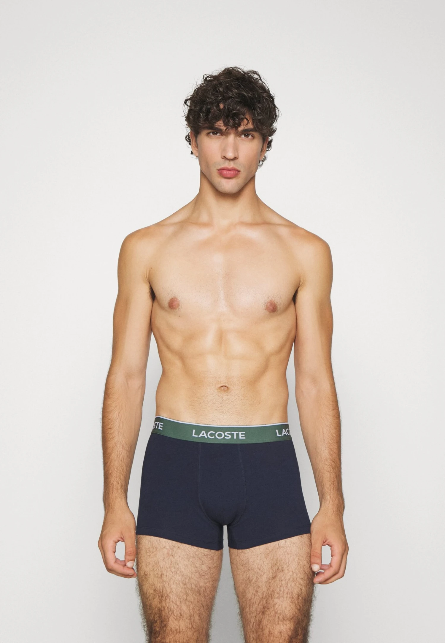 Lacoste 3 Pack - Onderbroeken - Bleu Marine/Vert Fonce/Orange 3 Lacoste 3 Pack - Onderbroeken - Bleu Marine/Vert Fonce/Orange - Afbeelding 3