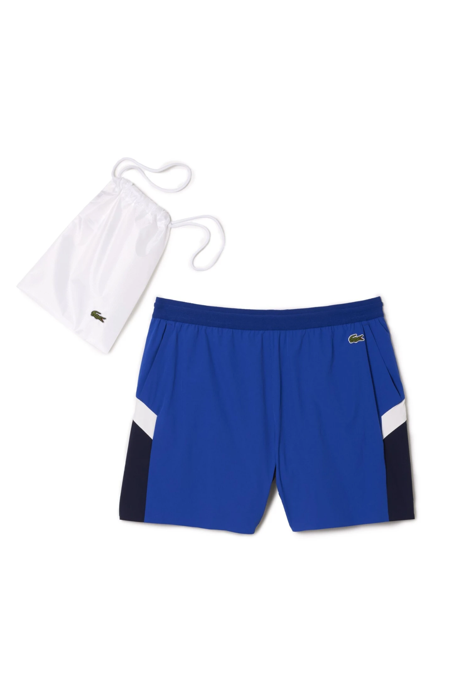 Lacoste Zwemshorts - Bleu Bleu Marine Blanc 1 Lacoste Zwemshorts - Bleu Bleu Marine Blanc