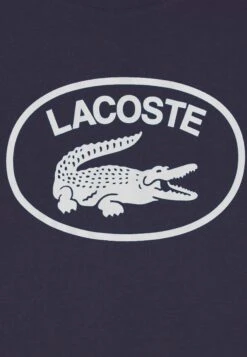 Lacoste Unisex - T-Shirt Print - Marine 5 Lacoste Unisex - T-Shirt Print - Marine -Lacoste c7500f06442644ef9785c6293e1c73b4