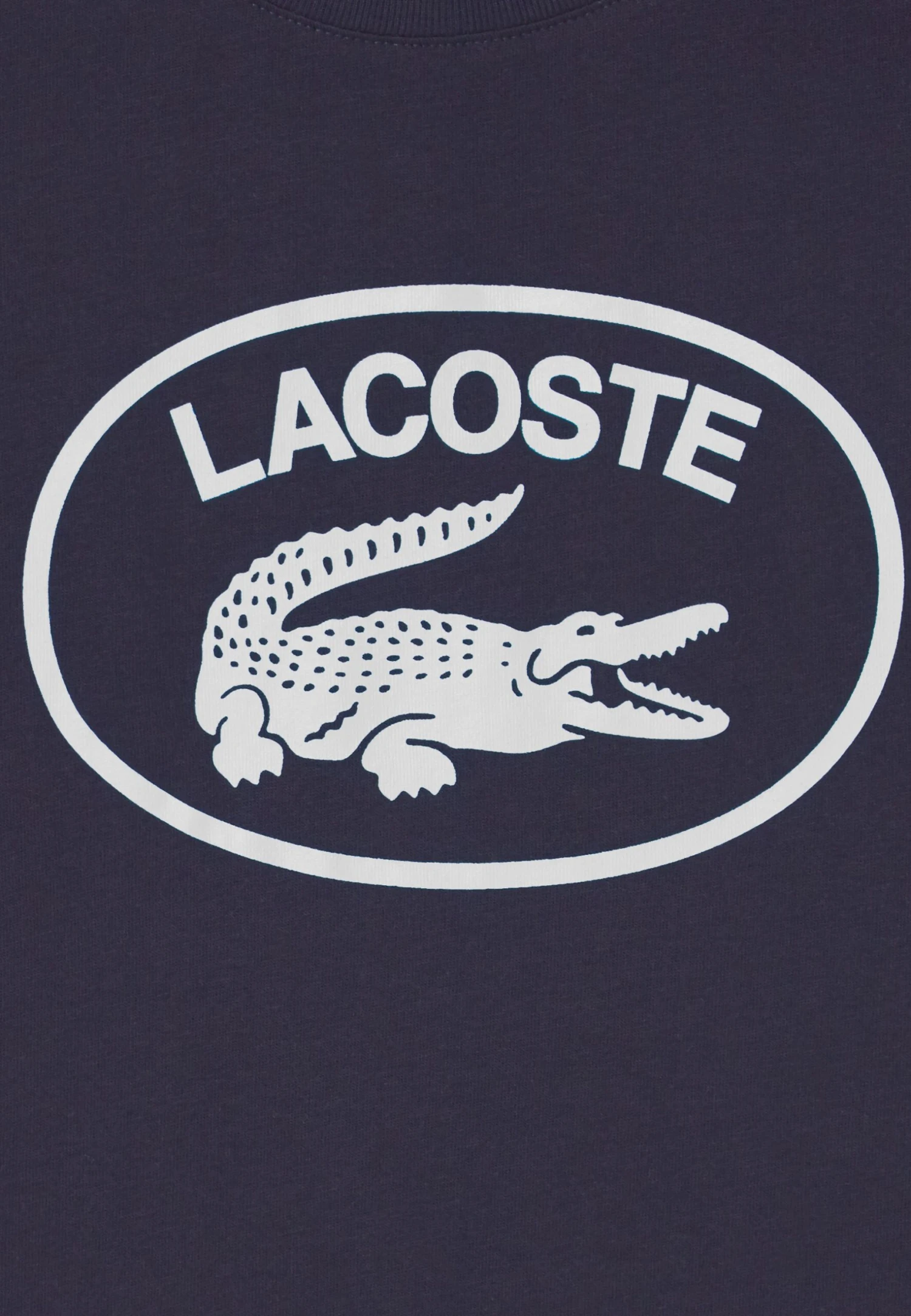 Lacoste Unisex - T-Shirt Print - Marine 3 Lacoste Unisex - T-Shirt Print - Marine - Afbeelding 3