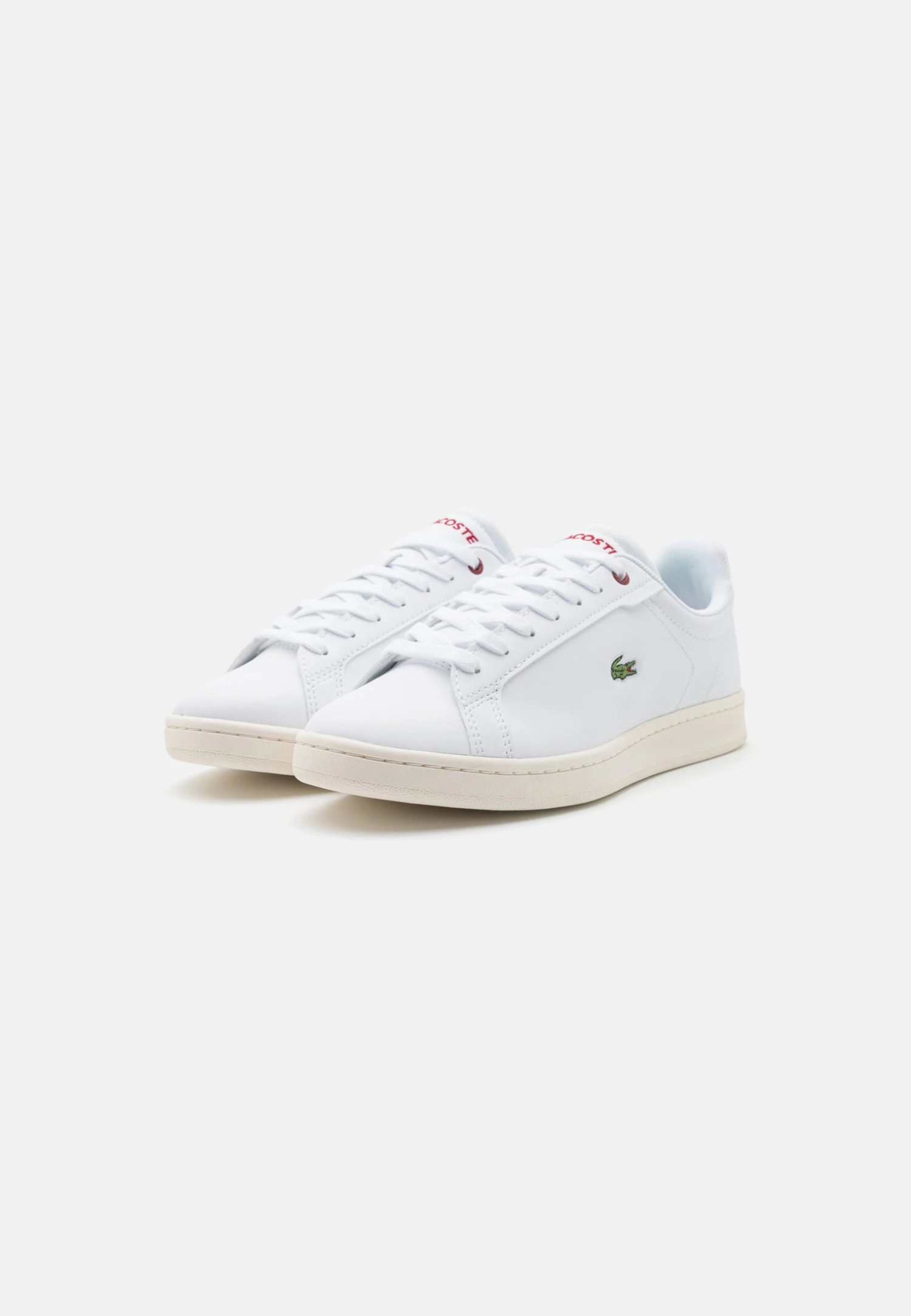 Lacoste Carnaby Pro Unisex - Sneakers Laag - White/Red 2 Lacoste Carnaby Pro Unisex - Sneakers Laag - White/Red - Afbeelding 2