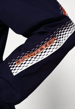 Lacoste Sport Tennis Jacket Tapered - Trainingsvest - Navy Blue/Flashy Orange Flourecend -Lacoste c92c9884e56c4bddb645ae0f6987eb7f