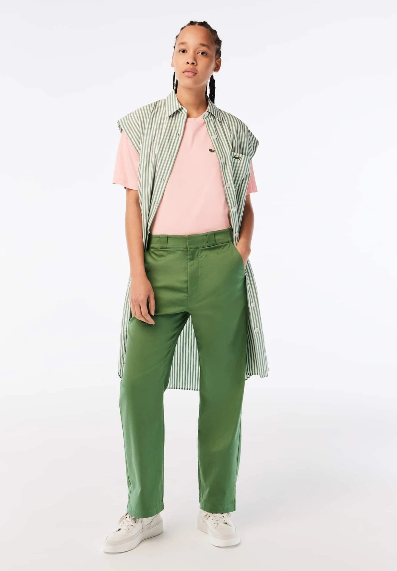 Lacoste T-Shirt Basic - Cherry Tree 2 Lacoste T-Shirt Basic - Cherry Tree - Afbeelding 2