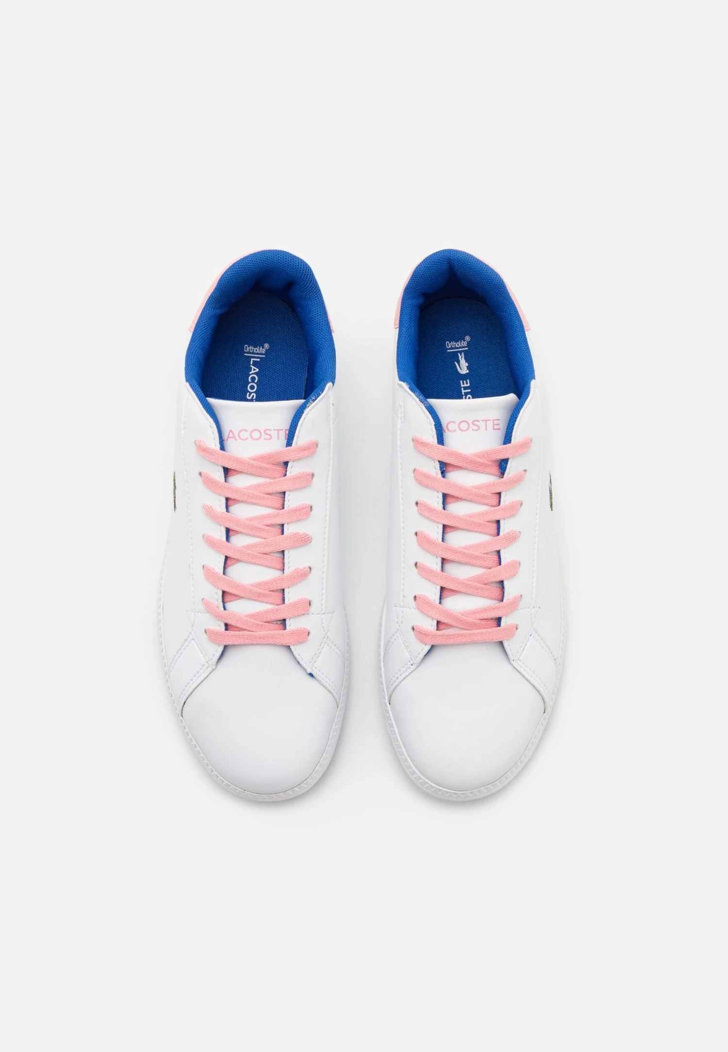 Lacoste Graduate- Sneakers Laag - White/Light Pink 4 Lacoste Graduate- Sneakers Laag - White/Light Pink - Afbeelding 4