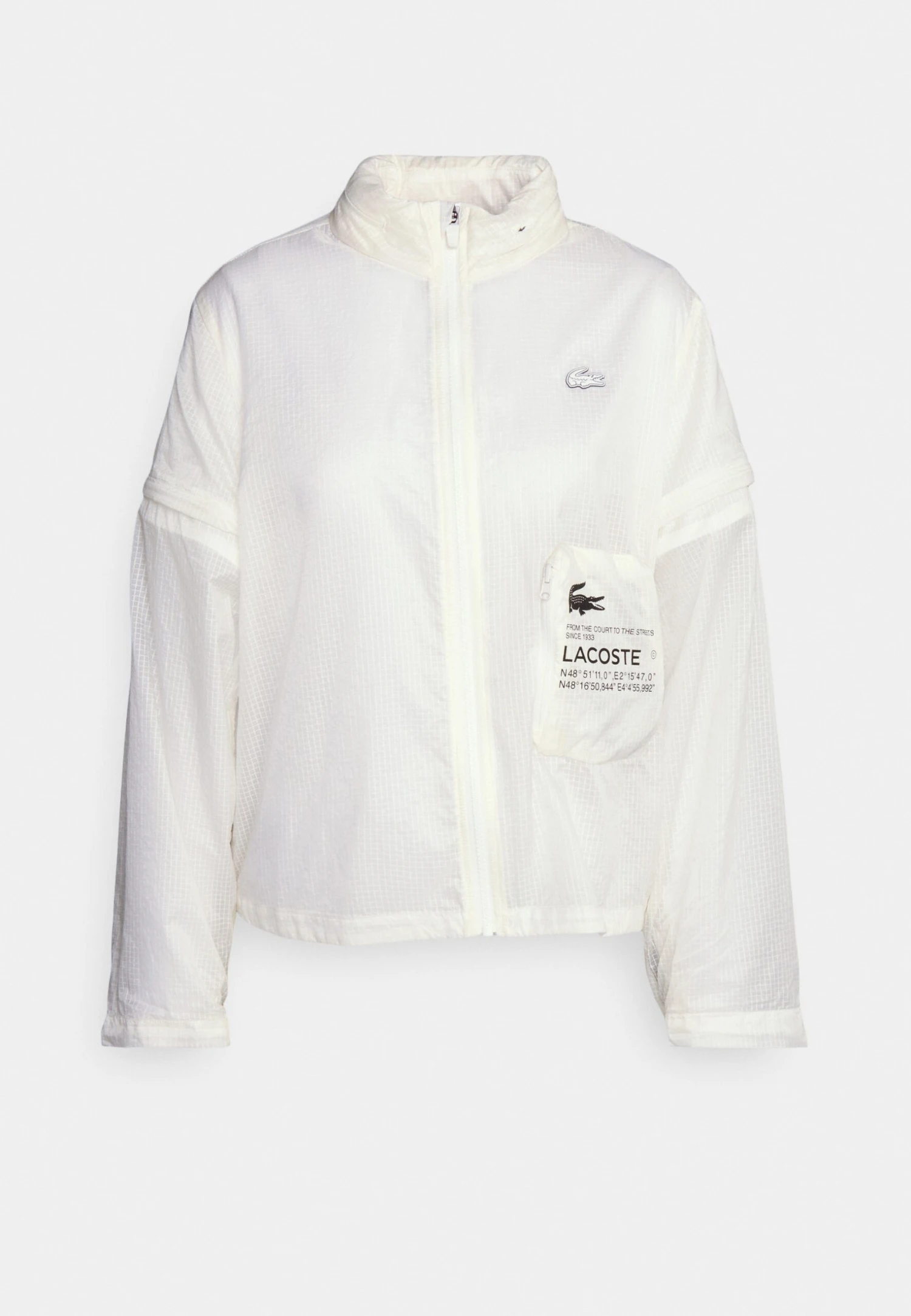 Lacoste Sport Jacket Active - Trainingsvest - Flour 4 Lacoste Sport Jacket Active - Trainingsvest - Flour - Afbeelding 4