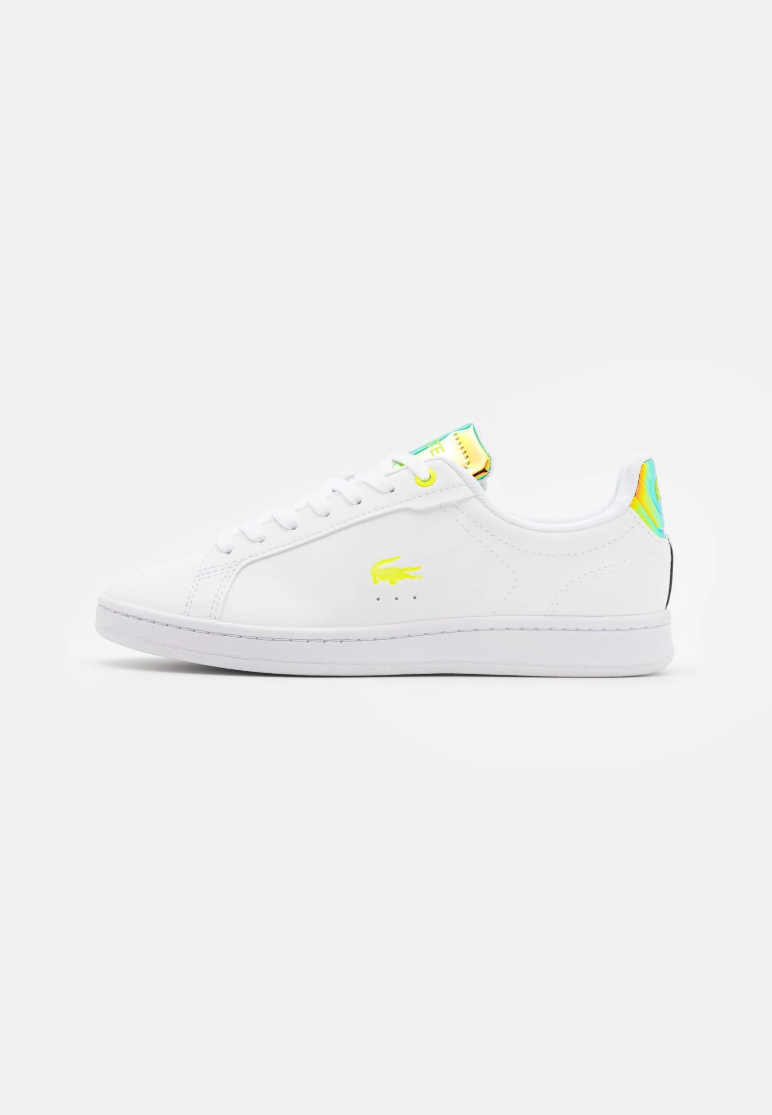 Lacoste Carnaby Pro Unisex - Sneakers Laag - White/Yellow 1 Lacoste Carnaby Pro Unisex - Sneakers Laag - White/Yellow