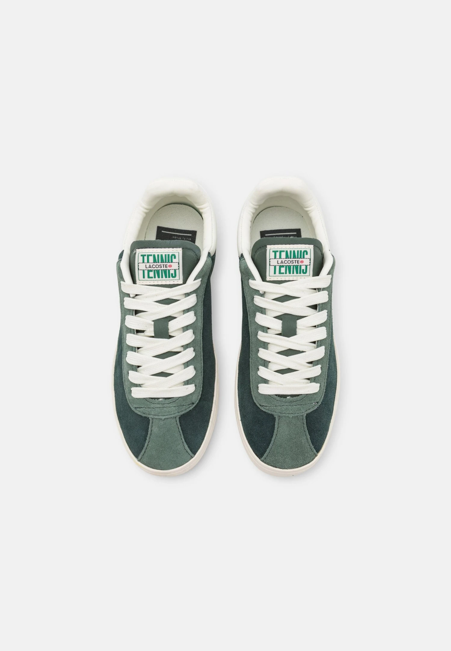 Lacoste Baseshot - Sneakers Laag - Dark Green/Off White 6 Lacoste Baseshot - Sneakers Laag - Dark Green/Off White - Afbeelding 6