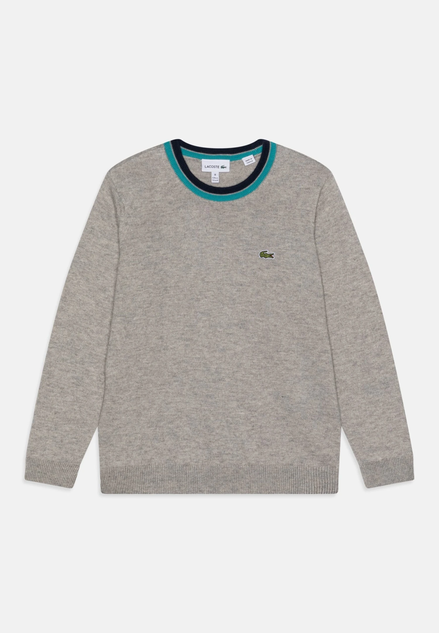 Lacoste Trui - Silver Chine/Multi-Coloured 1 Lacoste Trui - Silver Chine/Multi-Coloured