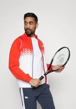 Lacoste Sport Tracksuit - Trainingspak - Corrida/White-Corrida-Corrida-White-Blue Night -Lacoste cd811a2bda9b4d3c9790405fba1292c9