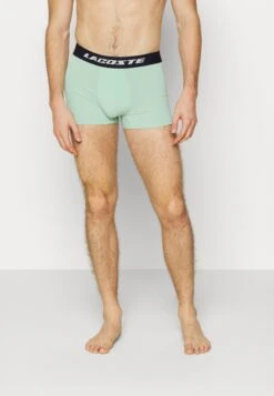 Lacoste 3 Pack - Onderbroeken - Pastille Mint/Navy Blue -Lacoste cedf916315824db989ad58997ad4561f