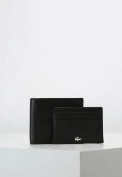 Lacoste Billfold Coin Box Set - Portemonnee - Black -Lacoste cee6b13f8bb74a5f9c6cac9cfde88eea