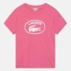 Lacoste Unisex - T-Shirt Print - Reseda Pink