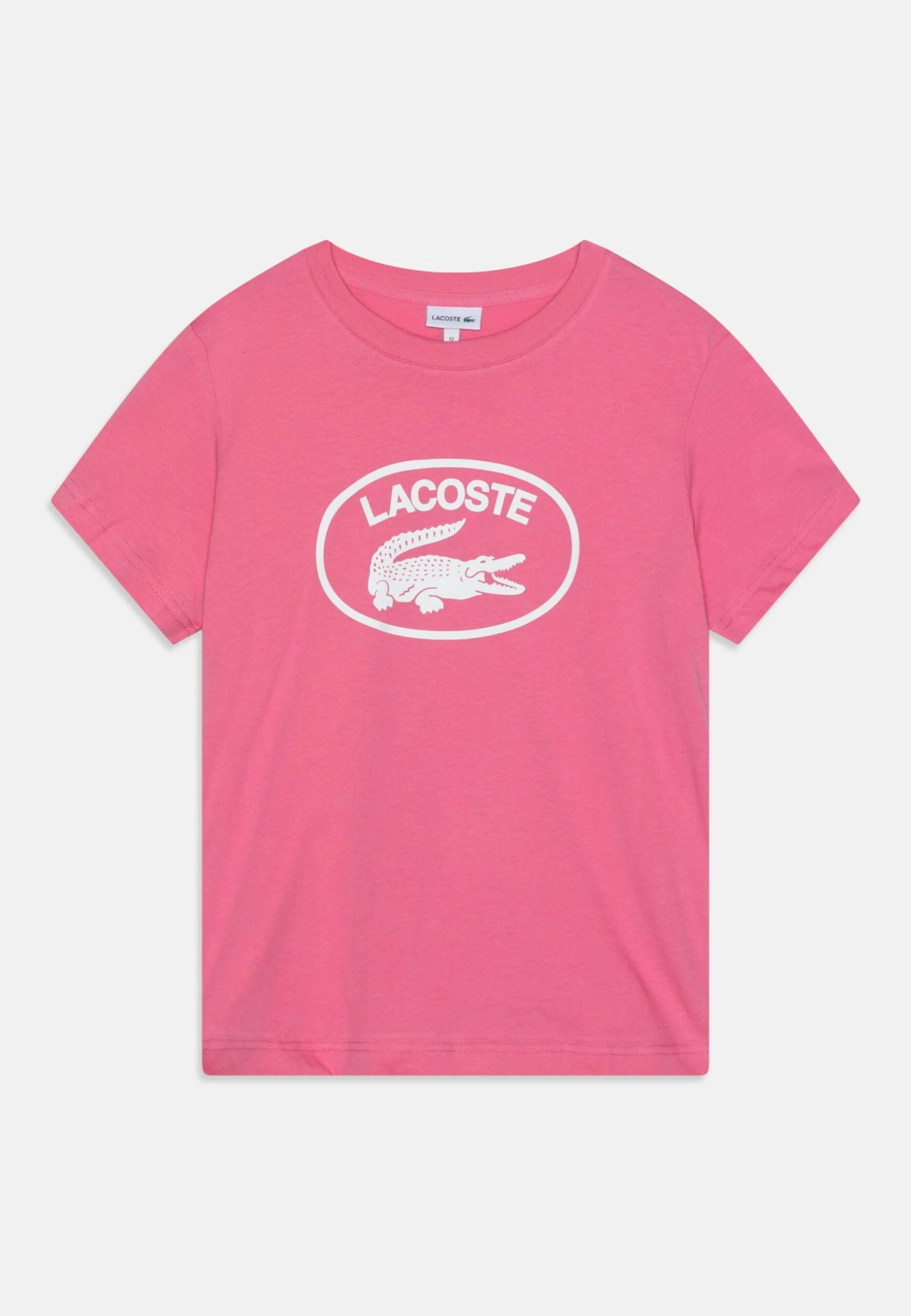 Lacoste Unisex - T-Shirt Print - Reseda Pink 1 Lacoste Unisex - T-Shirt Print - Reseda Pink