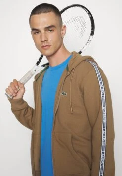 Lacoste Sport Tapered - Sweater Met Rits - Marron -Lacoste cfa6ec7e18b44884b922fb46780b561a