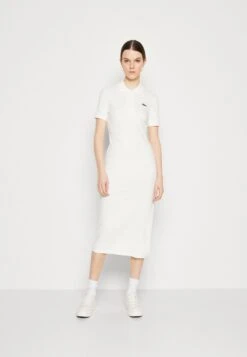 Lacoste Gebreide Jurk - Flour