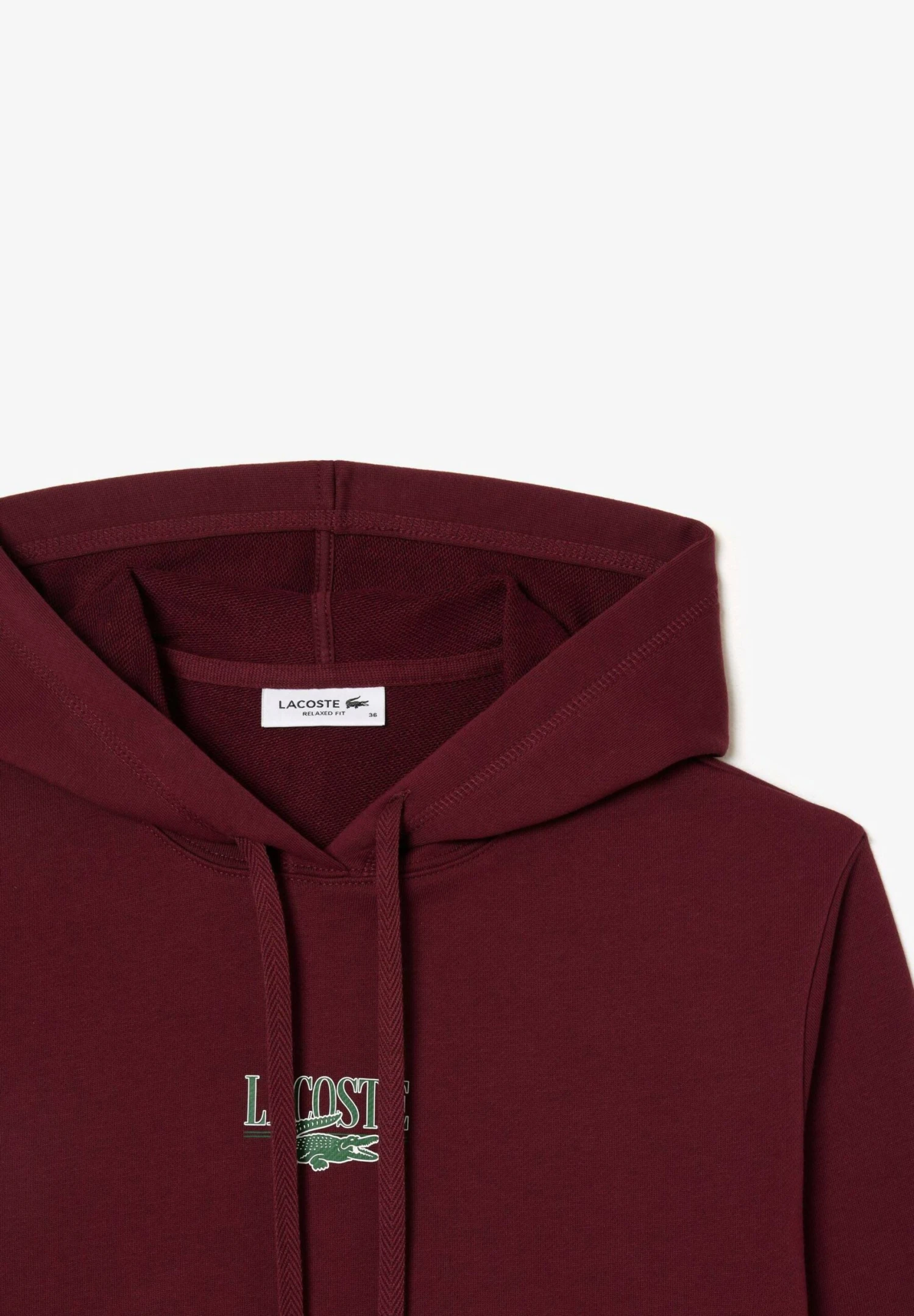 Lacoste Sweater - Bordeauxyup 2 Lacoste Sweater - Bordeauxyup - Afbeelding 2