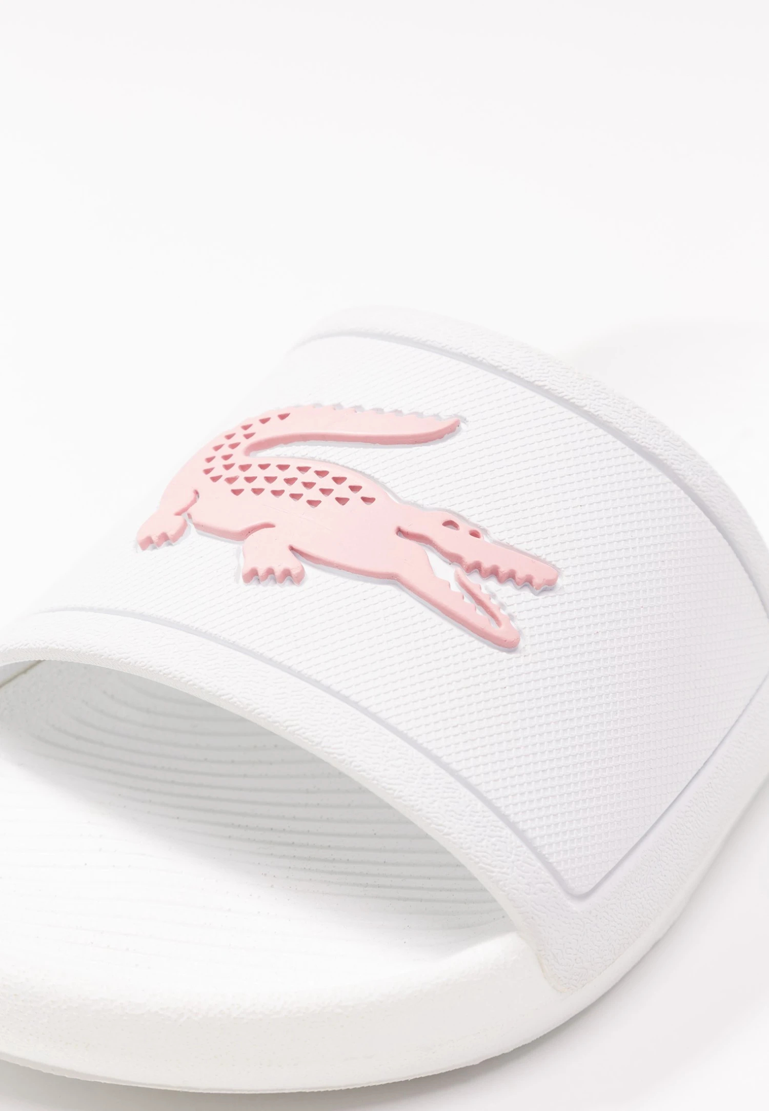Lacoste Croco Slide- Badslippers - White 3 Lacoste Croco Slide- Badslippers - White - Afbeelding 3