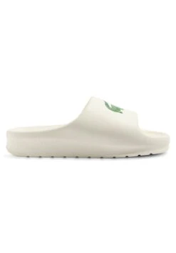 Lacoste Serve Slide 1 Cma - Badslippers - Off Wht/Dk Grn