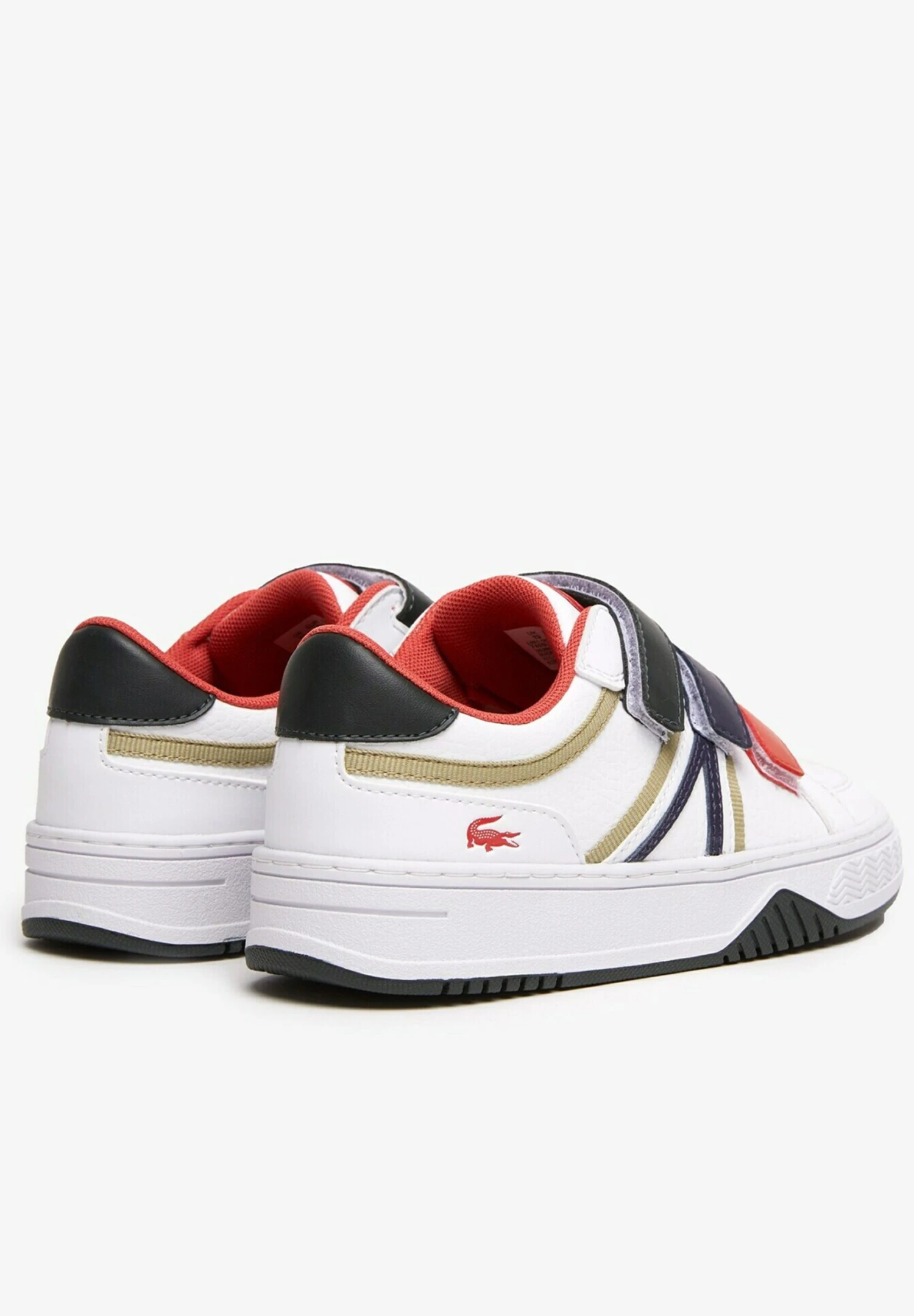Lacoste Sport Court Enfant - Sportieve Wandelschoenen - Wht Dk Grn 4 Lacoste Sport Court Enfant - Sportieve Wandelschoenen - Wht Dk Grn - Afbeelding 4