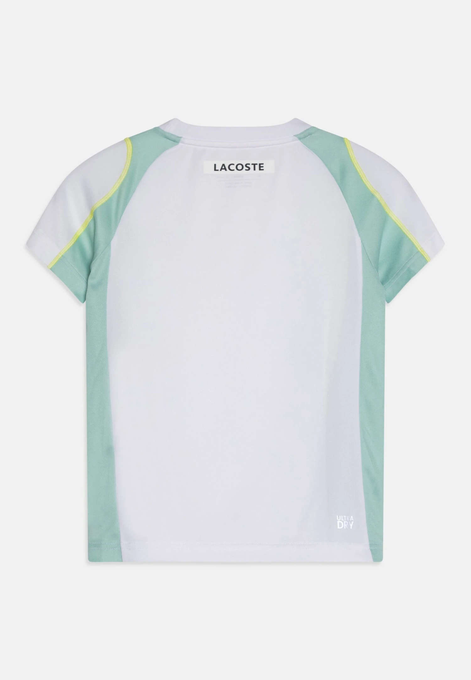 Lacoste Sport Awc Unisex - Sport T-Shirt - White/Pastille Mint/Lima 1 Lacoste Sport Awc Unisex - Sport T-Shirt - White/Pastille Mint/Lima