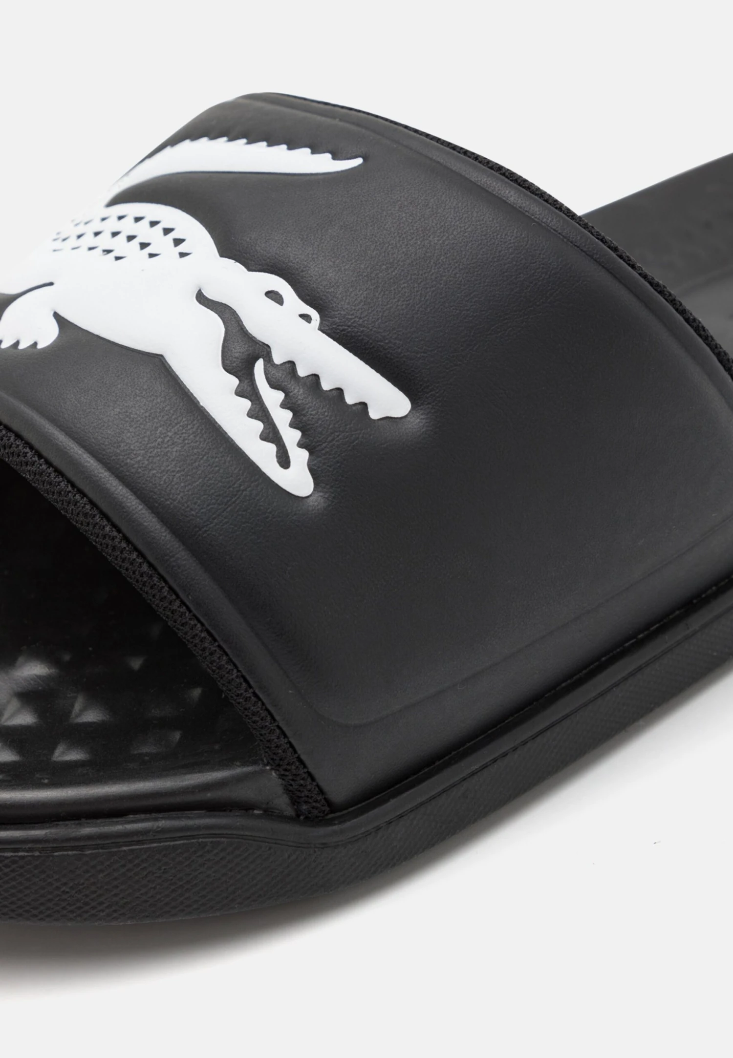 Lacoste Serve Slide Dual - Badslippers - Black/White 6 Lacoste Serve Slide Dual - Badslippers - Black/White - Afbeelding 6