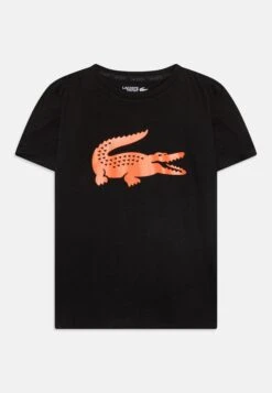 Lacoste Sport Unisex - T-Shirt Print - Black/Sunrise