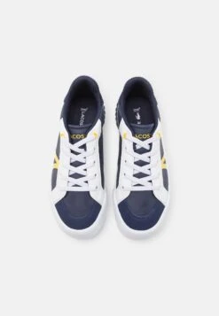 Lacoste L004 Unisex - Sneakers Laag - Navy/Yellow -Lacoste d9a34eb5a3f94bdca5fd307bea7def88