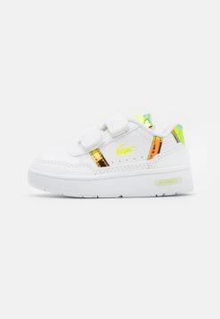 Lacoste T-Clip Unisex - Sneakers Laag - White/Yellow