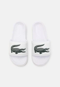 Lacoste Serve Slide Dual - Badslippers - White/Dark Green 9 Lacoste Serve Slide Dual - Badslippers - White/Dark Green -Lacoste dd0d296b4a214cb69e3de46c49290586