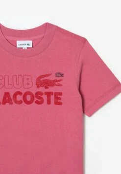 Lacoste Enfant - T-Shirt Print - Rose -Lacoste dd559e3f280c41309e04edb7df788cd5