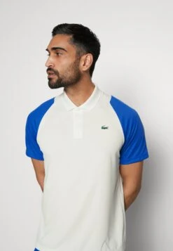 Lacoste Sport Tennis - Poloshirt - Flour/Kingdom/Flashy Orange -Lacoste de583e97ab7a42e08d9cb1a17ece6376