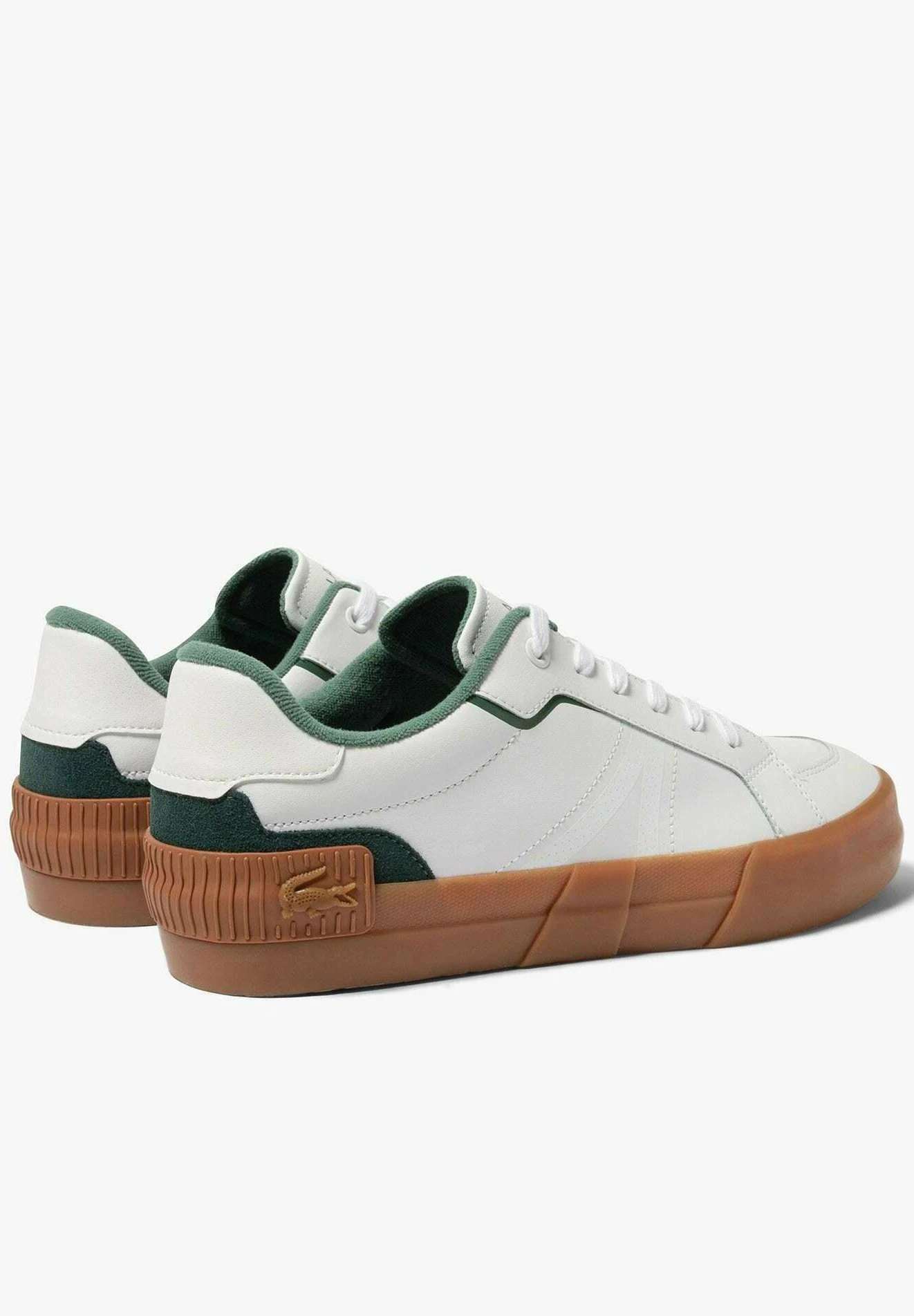 Lacoste Vulcanisées - 45Cma0045 - Sneakers Laag - Blanc/Gum 4 Lacoste Vulcanisées - 45Cma0045 - Sneakers Laag - Blanc/Gum - Afbeelding 4