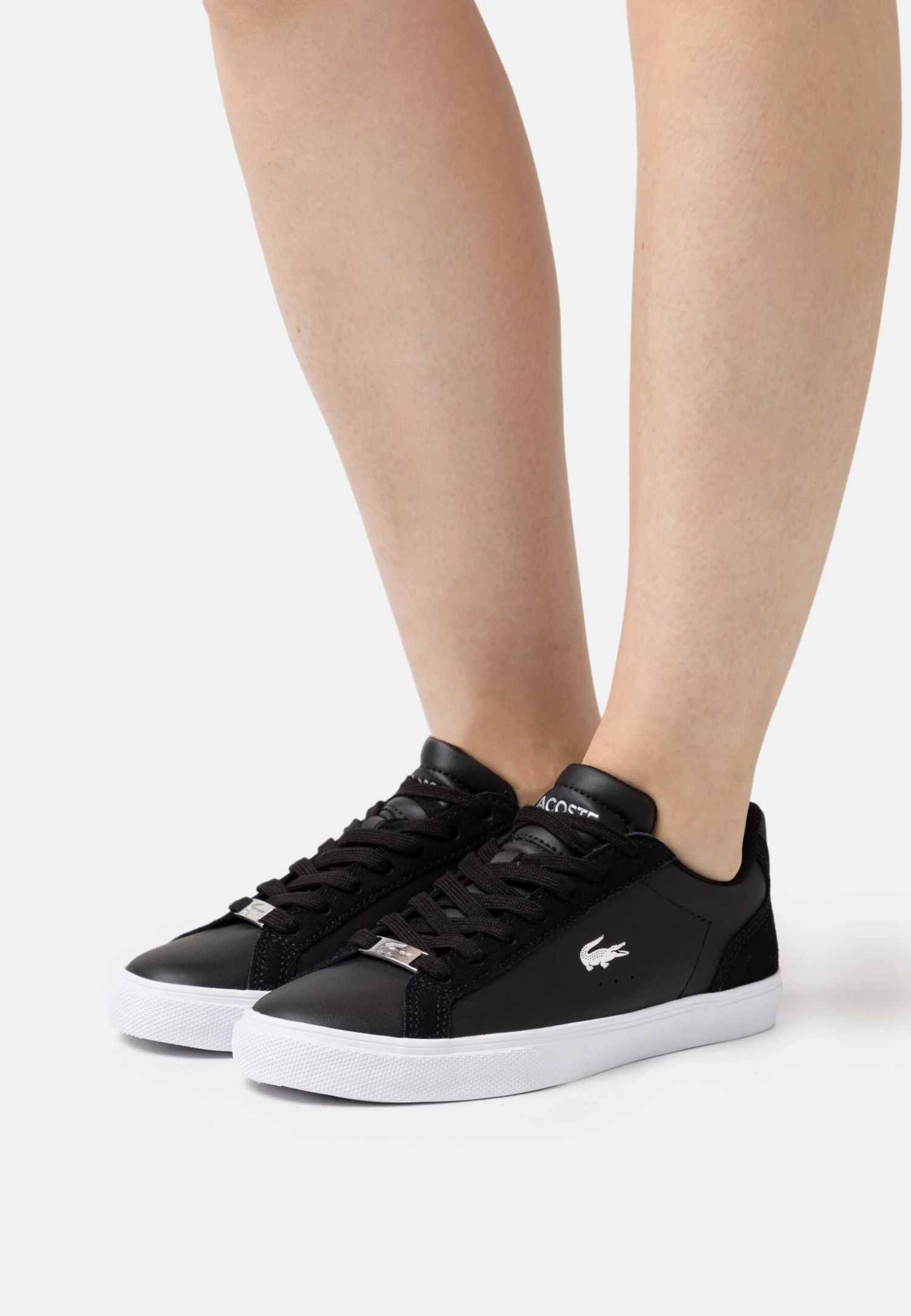 Lacoste Lerond Pro- Sneakers Laag - Black/Silver 1 Lacoste Lerond Pro- Sneakers Laag - Black/Silver