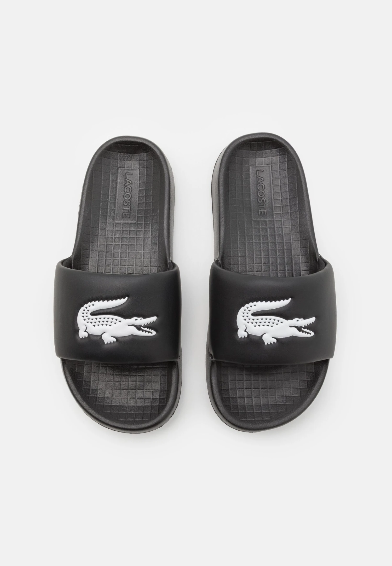 Lacoste Croco 1.0 - Muiltjes - Black/White 4 Lacoste Croco 1.0 - Muiltjes - Black/White - Afbeelding 4