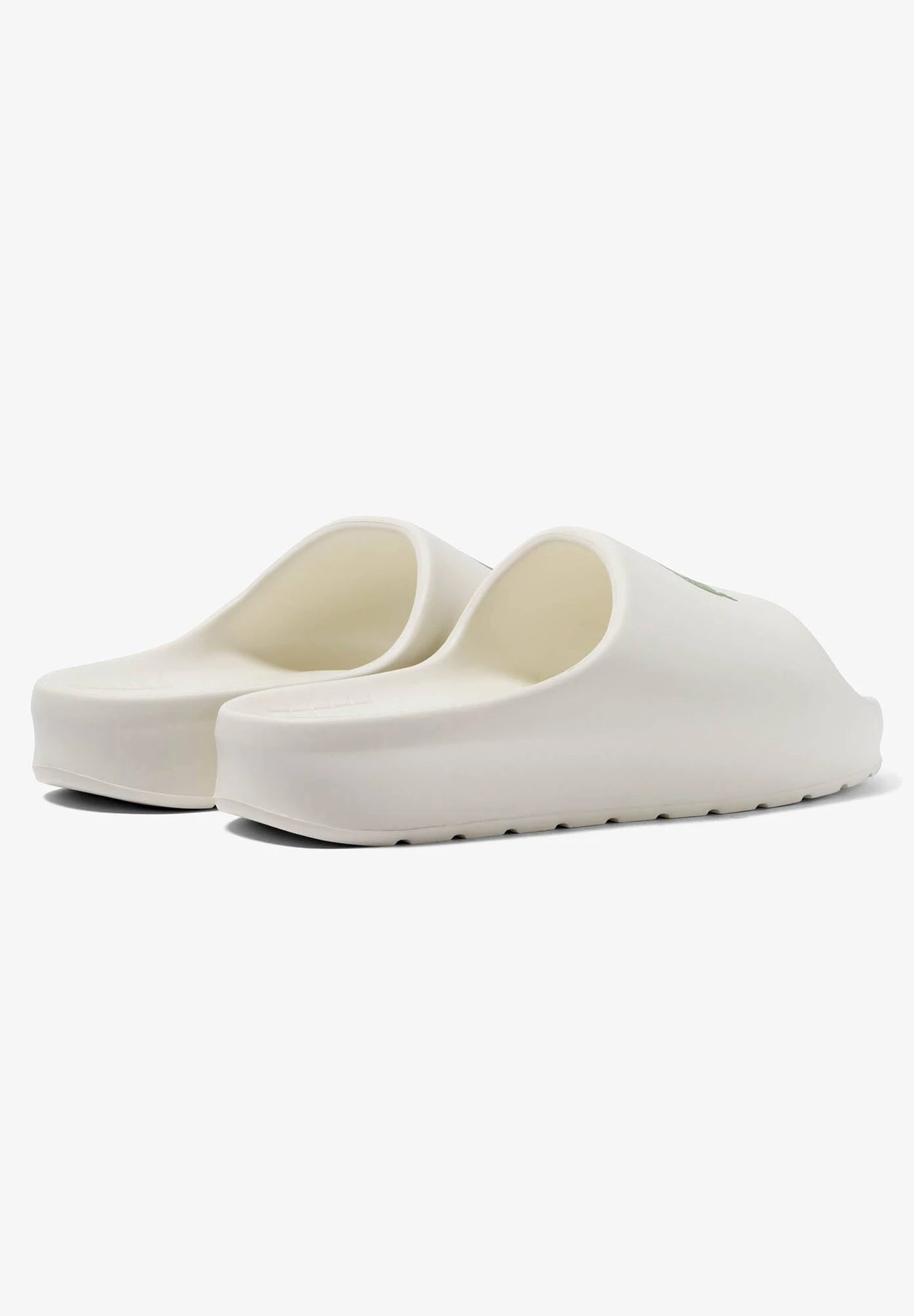 Lacoste Serve Slide 1 Cma - Badslippers - Off Wht/Dk Grn 4 Lacoste Serve Slide 1 Cma - Badslippers - Off Wht/Dk Grn - Afbeelding 4