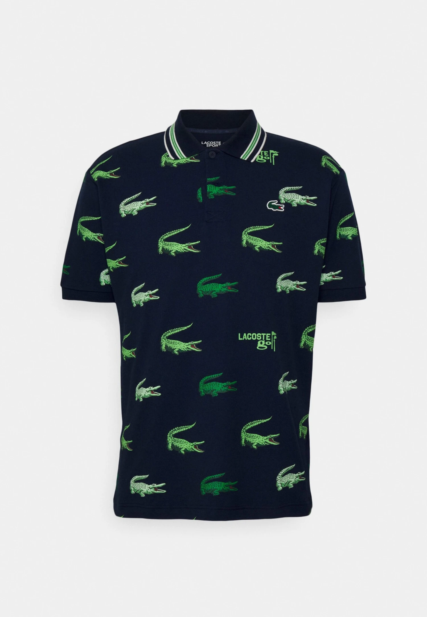Lacoste Sport Golf All Over Print - Poloshirt - Navy Blue/Flour/Tarragon 5 Lacoste Sport Golf All Over Print - Poloshirt - Navy Blue/Flour/Tarragon - Afbeelding 5