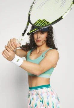 Lacoste Sport Bra Active - Sport-Bh Met Medium Support - Florida/Pastille Mint -Lacoste e1477cb36dcc451e82534dbcedb5723b