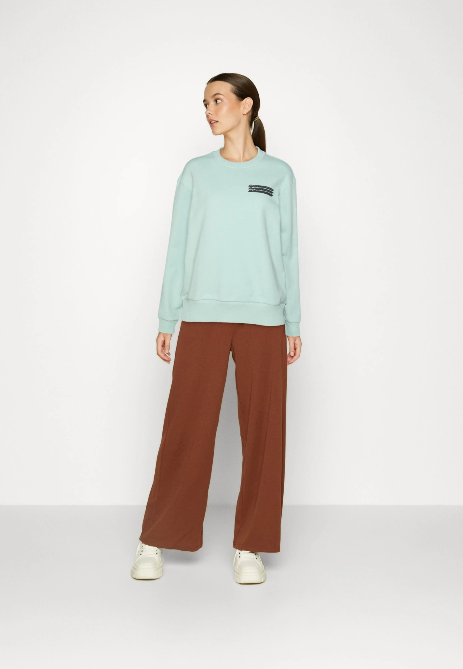 Lacoste Sweater - Pastille Mint 2 Lacoste Sweater - Pastille Mint - Afbeelding 2