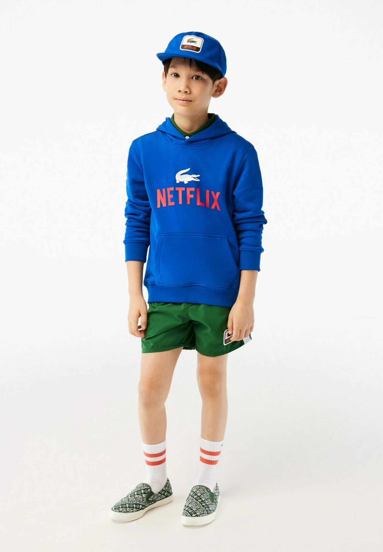 Lacoste Netflix - Pet - Bleu 1 Lacoste Netflix - Pet - Bleu