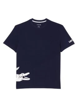 Lacoste Mit Kontrast-Auf - Pyjamashirt - Dunkelblau -Lacoste e4bedfab56fd49eca30fbbfad00e215e